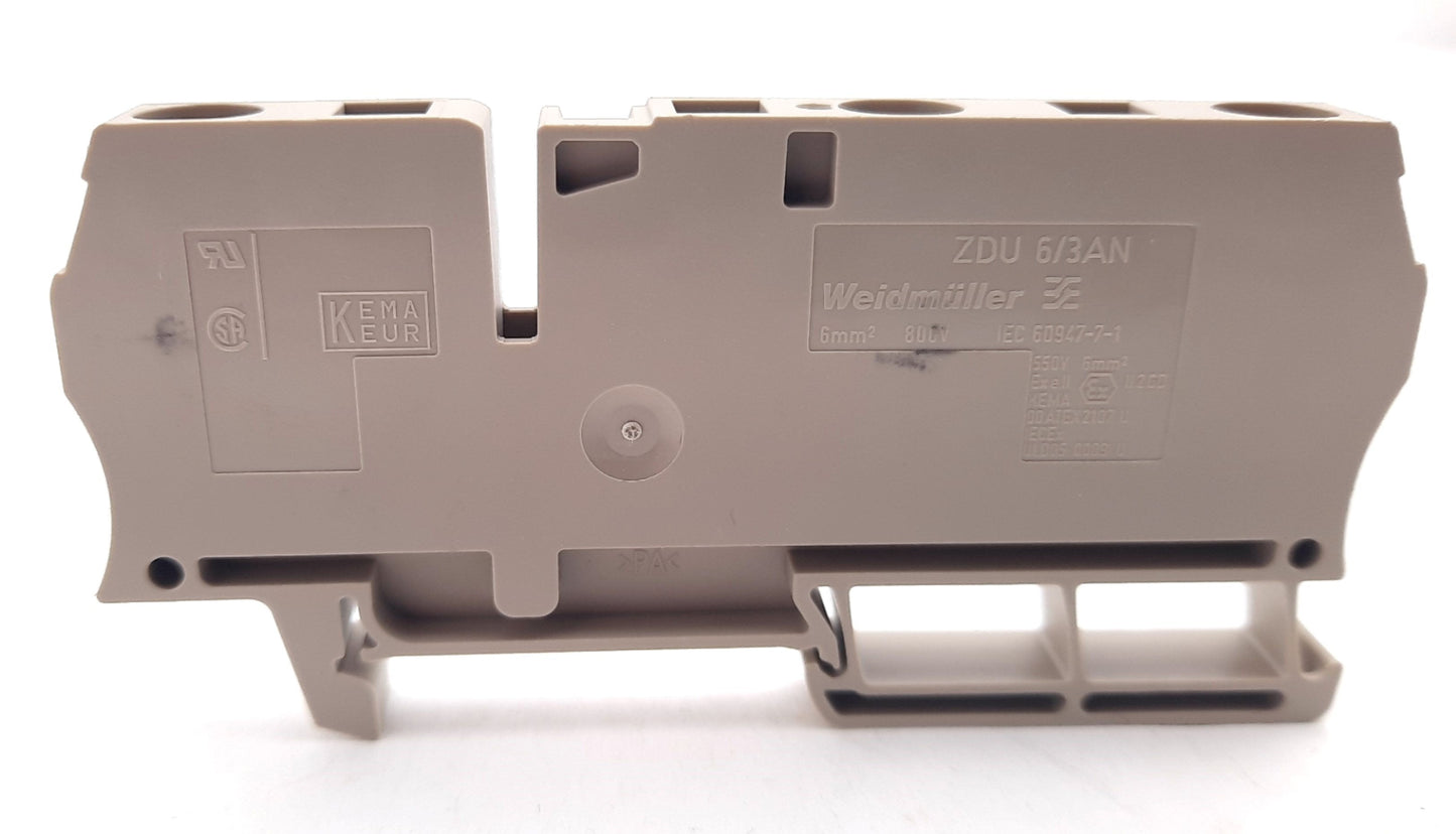 New Lot of 24 Weidmuller 7907410000 Terminal Block 600V, 50A, 20-8AWG