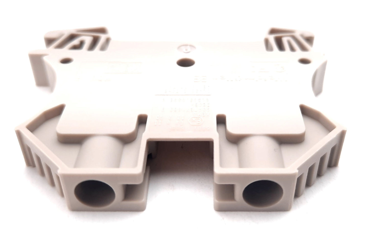 New Lot of 100 Weidmuller 1020200000 Feed Through Terminal Block 600V, 50A, 22-8AWG