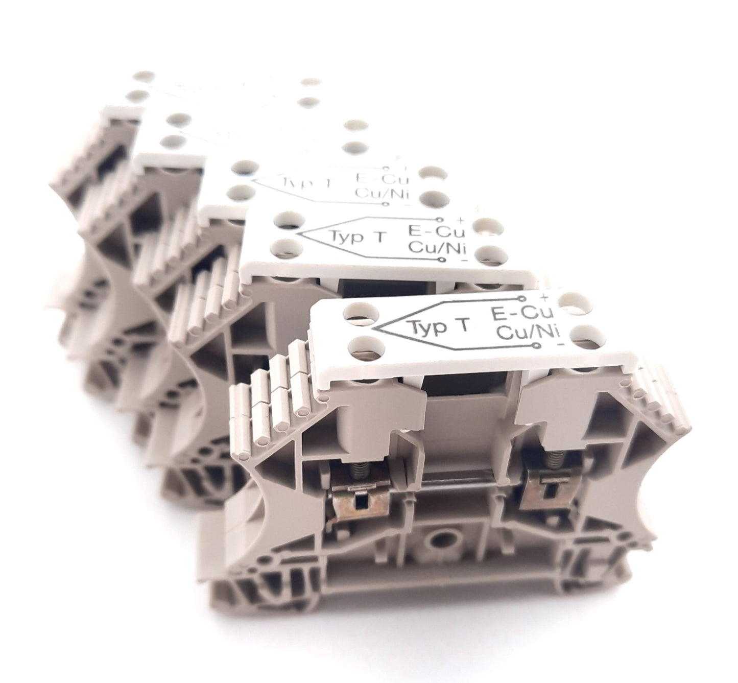 New Lot of 5 Weidmuller 1024200000 Thermocouple Terminal Block 2 Position 26-12AWG