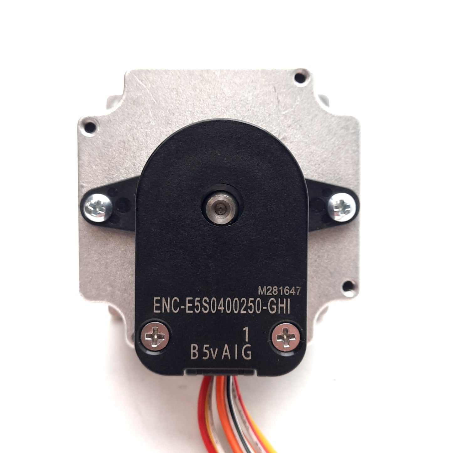 Used Anaheim Automation 23Y002D-LW8-02 Stepper Motor, NEMA 23, 8.1V 0.7A, 76oz-in