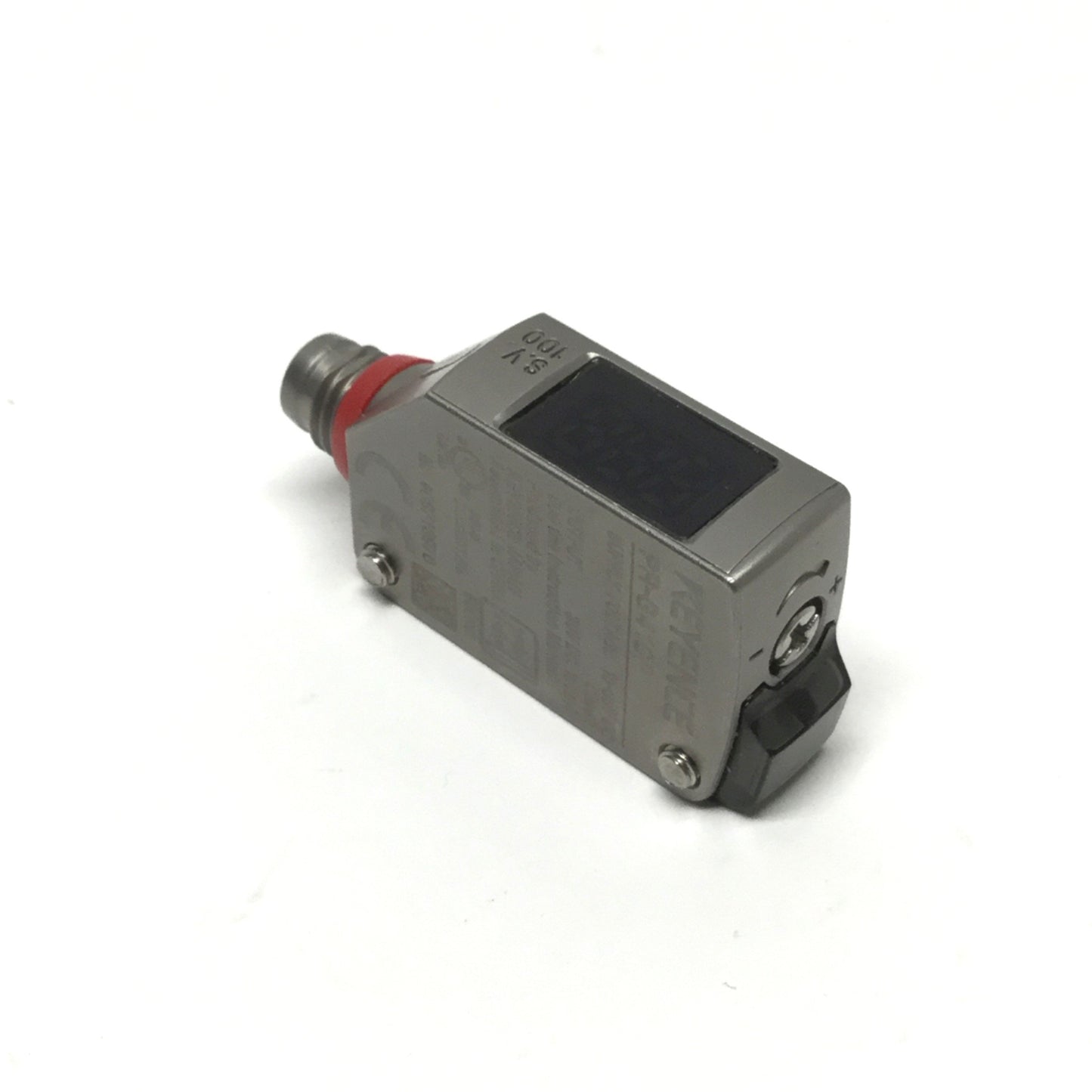 Used Keyence PR-G41CP Diffuse Reflective Sensor, PNP, 10-30VDC, M8 4-Pin, 500mm Range