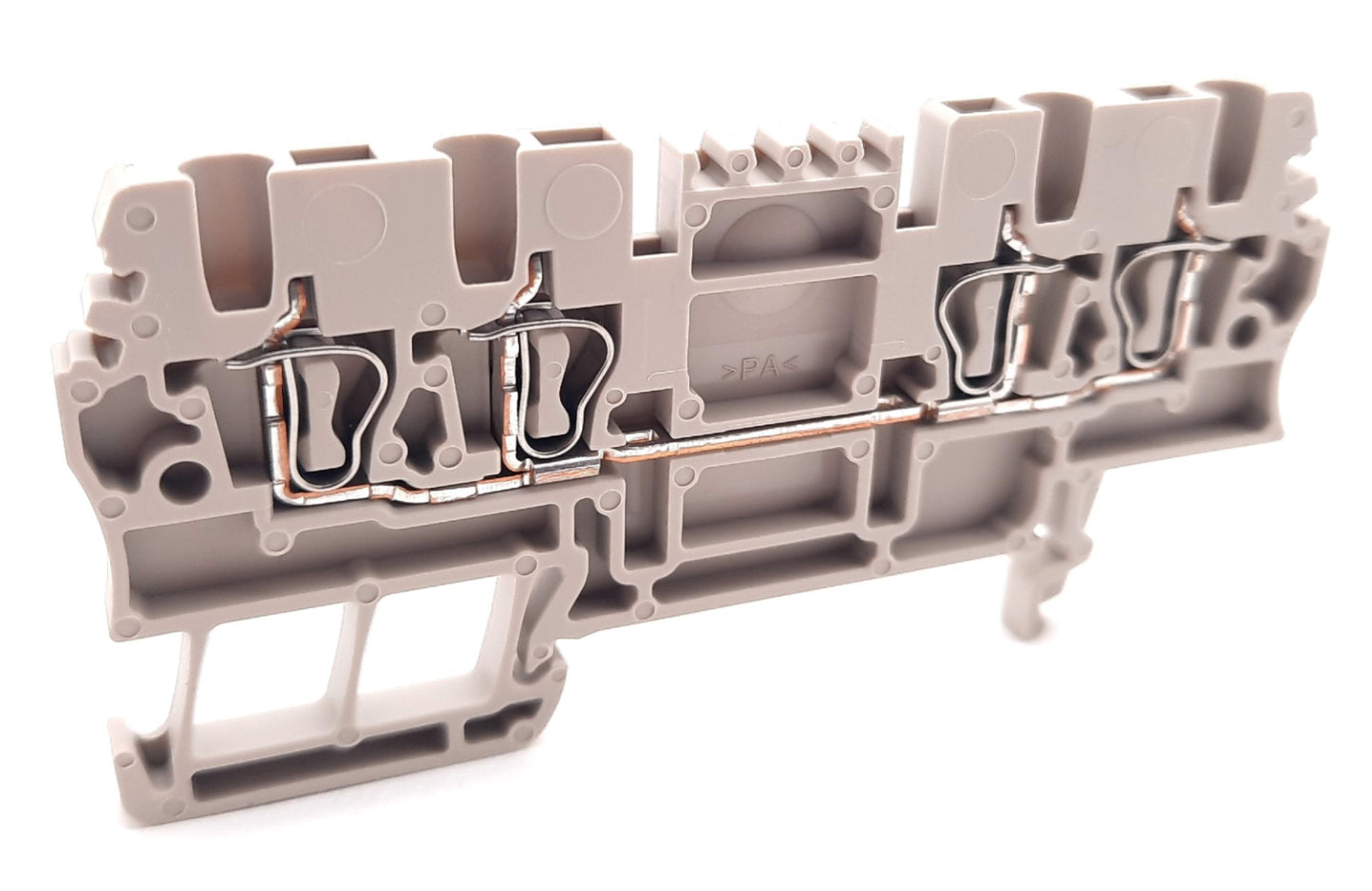 New Lot of 100 Weidmuller 1775580000 Feed Through Terminal Block 500V, 17A, 16-28AWG