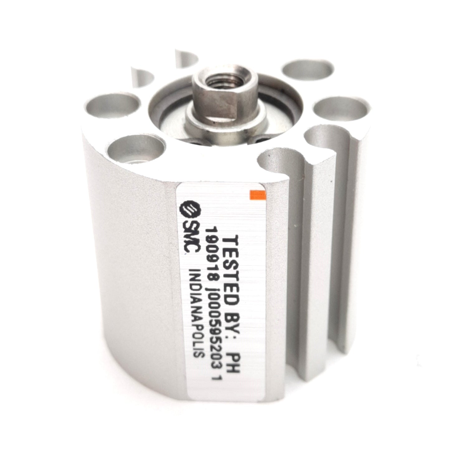 New – Open box SMC NCQ8B056-050 Pneumatic Cylinder ø9/16in Bore, 1/2in Stroke, 200psi, 10-32UNF