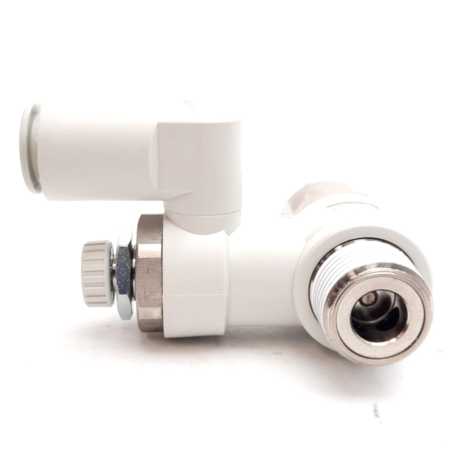 New SMC ASP630F-04-12S Speed Controller, R1/2 Thread, Rc1/4 Port, ø12mm One-Touch
