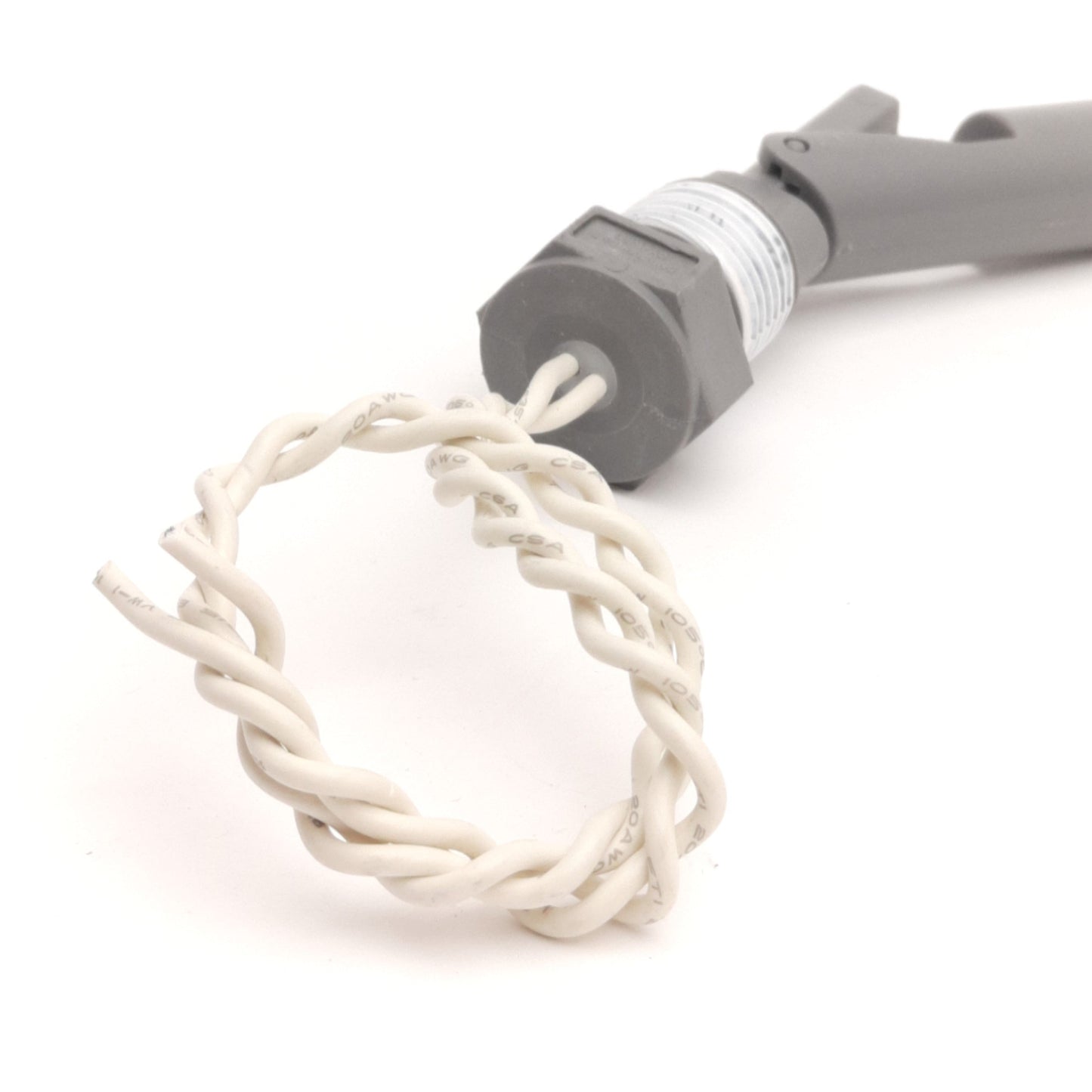 Used Erecta 15-650S-PP Float Switch NO/NC, 300VAC/350VDC Max, 1/2" NPT, Polypropylene
