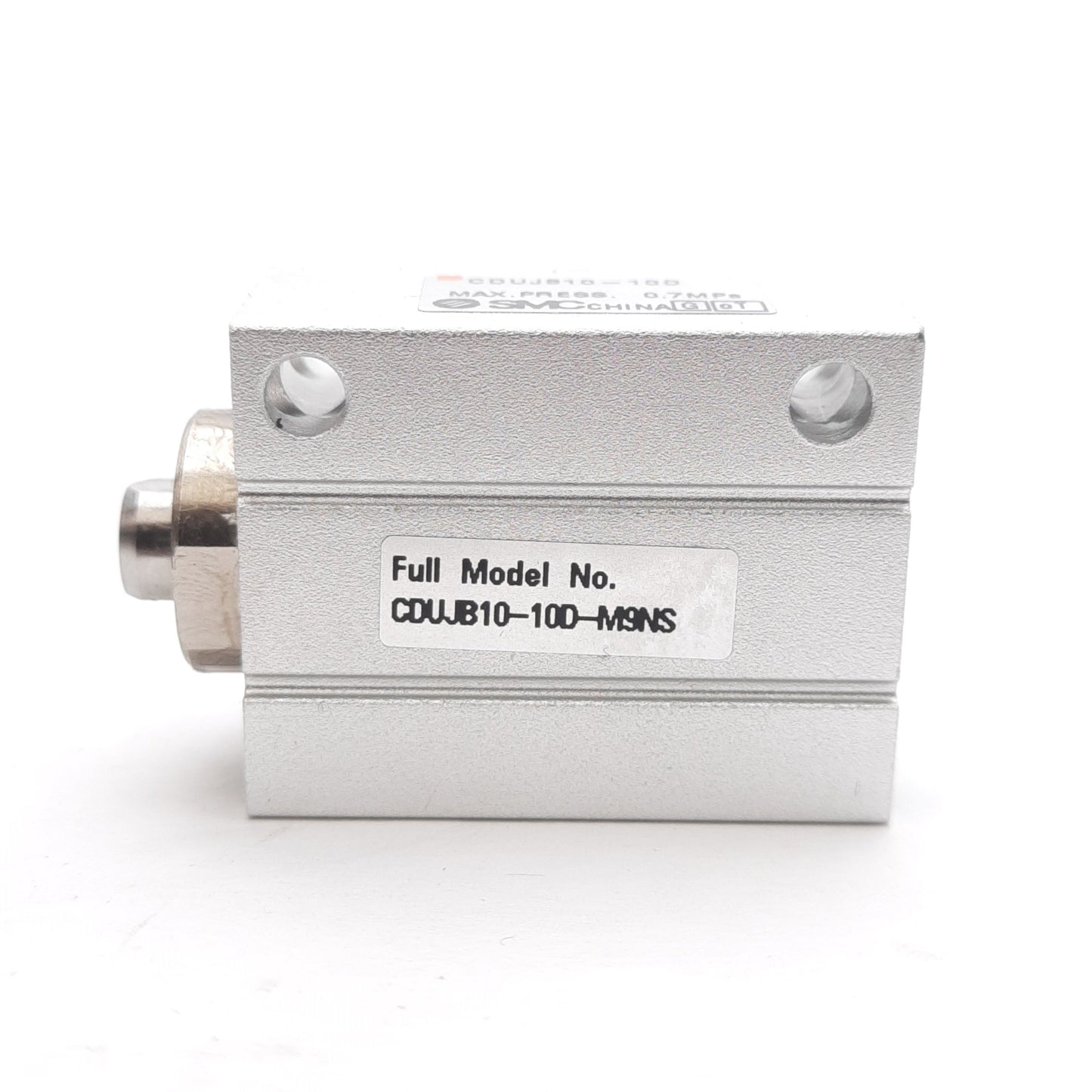 New SMC CDUJB10-10D-M9NS Miniature Cylinder ø10mm Bore, 10mm Stroke, 0.7MPa, M3x0.5