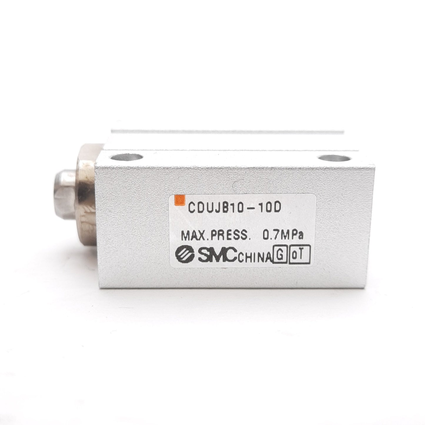 New SMC CDUJB10-10D-M9NS Miniature Cylinder ø10mm Bore, 10mm Stroke, 0.7MPa, M3x0.5