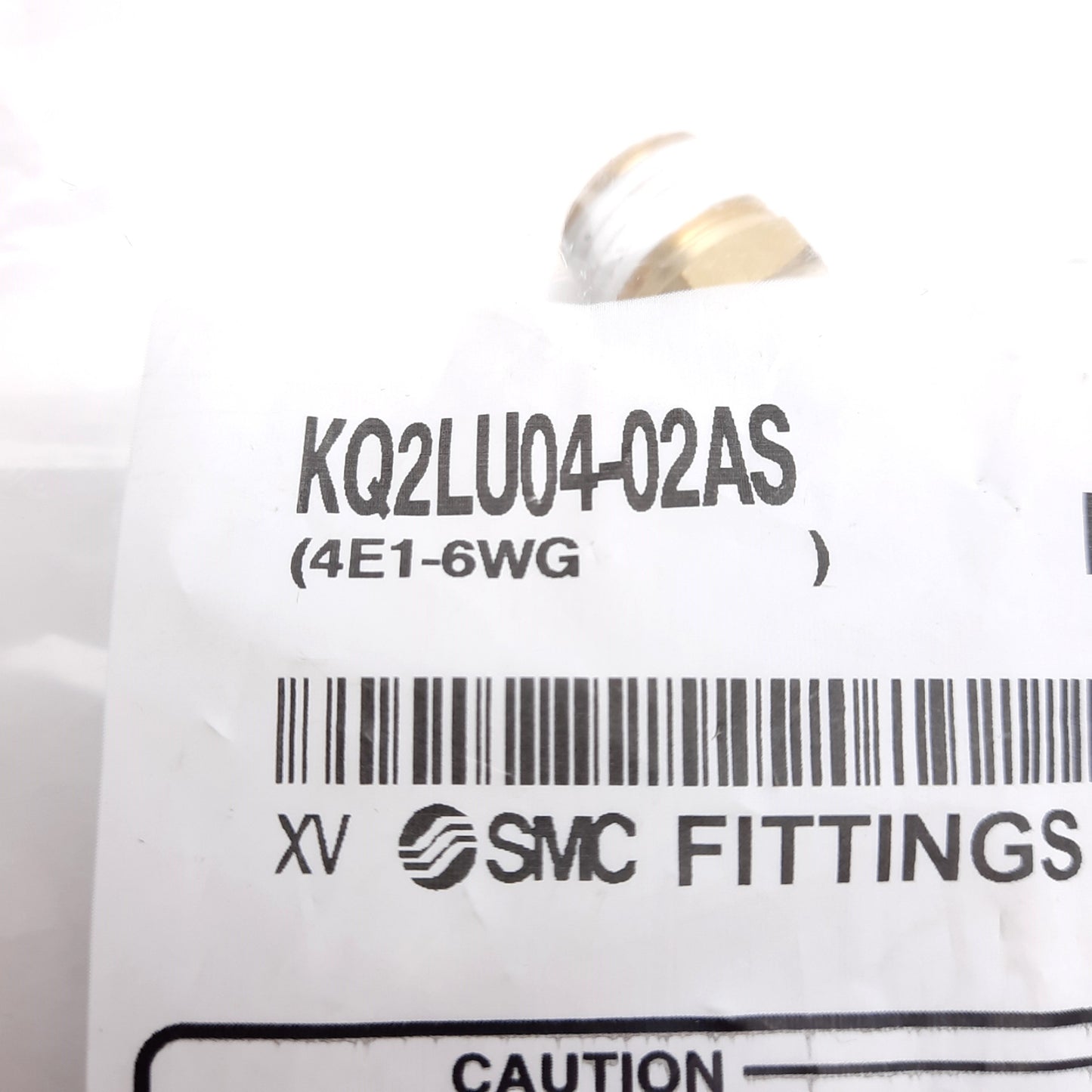 New SMC KQ2LU04-02AS Branch Union Elbow Fitting, R1/4 & ø4mm One-Touch Ports
