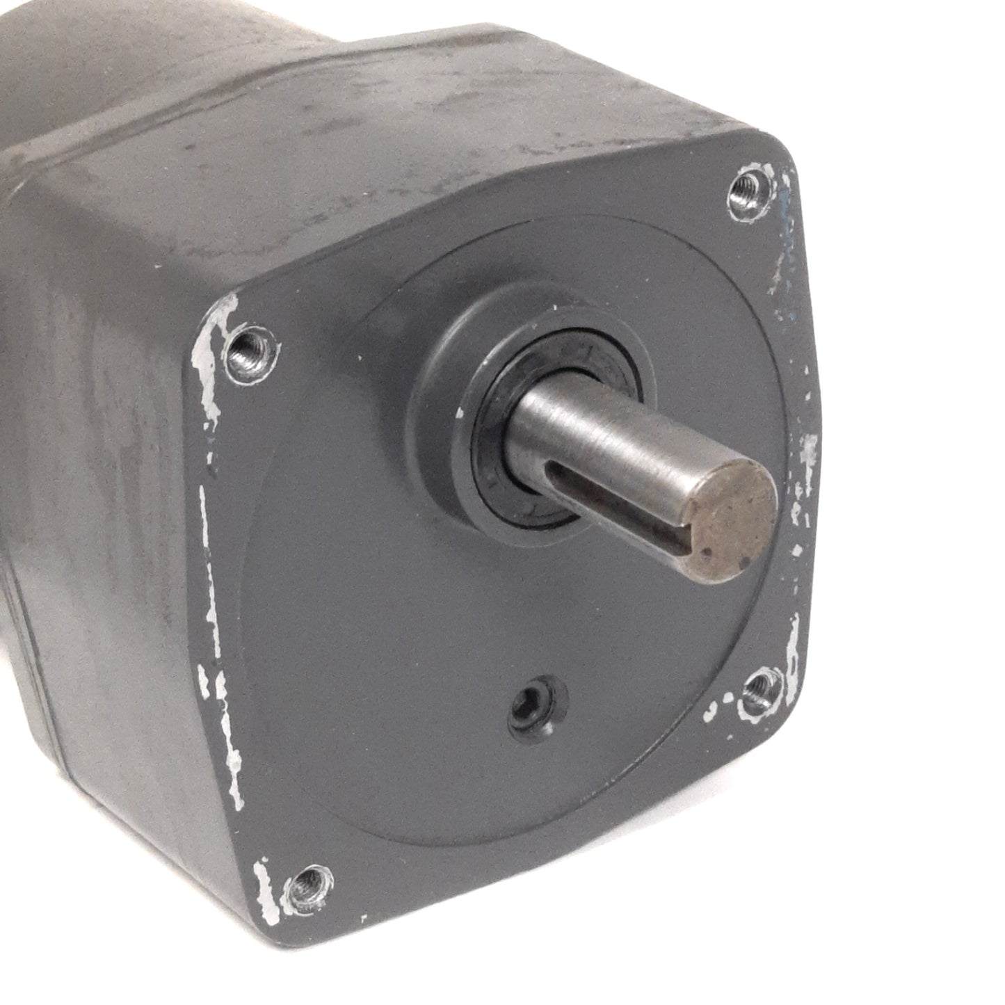 Used Dayton 6MK84 Gearmotor 230/460VAC 3-Ph, 10:1 Reduction, 1/3HP, 173/144RPM
