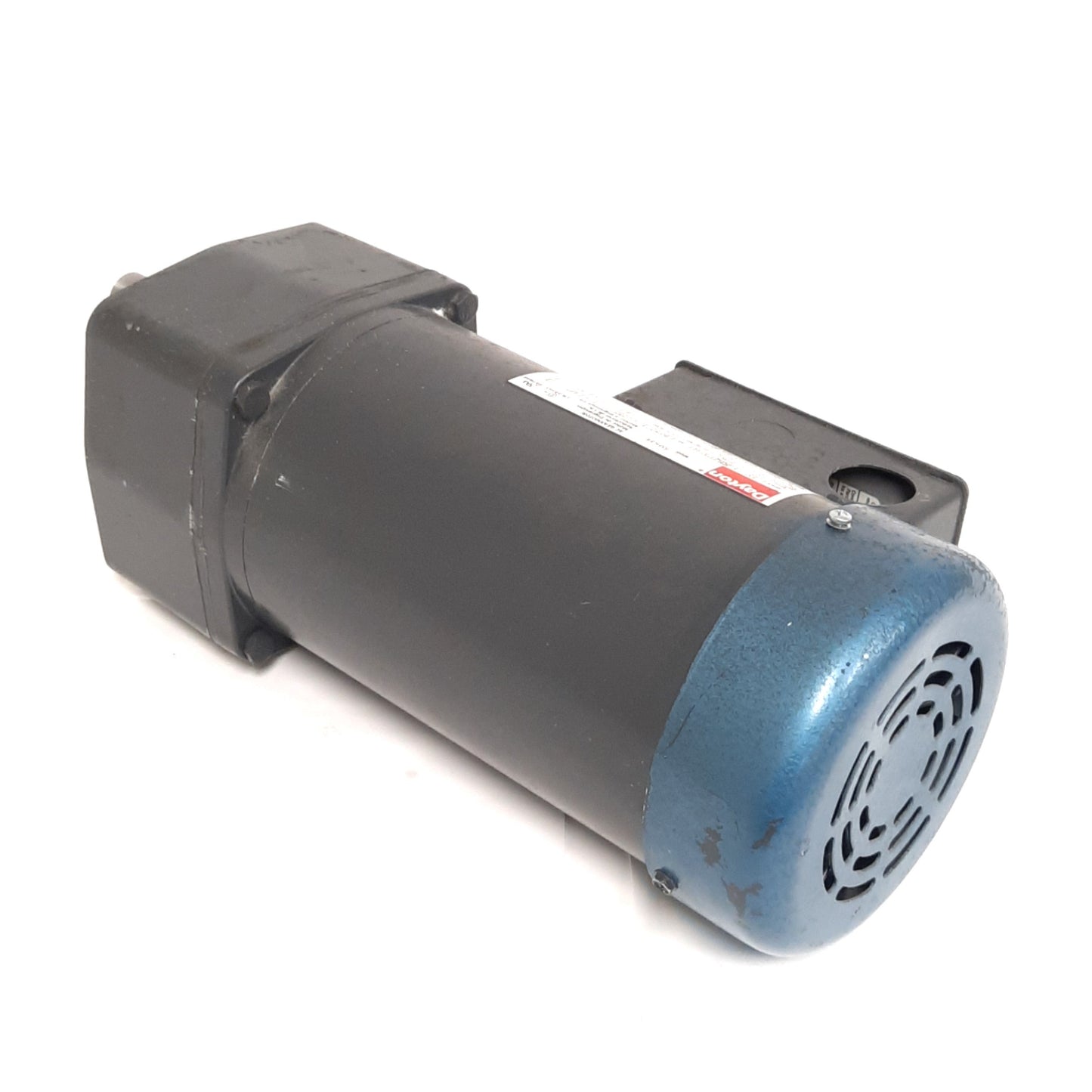 Used Dayton 6MK84 Gearmotor 230/460VAC 3-Ph, 10:1 Reduction, 1/3HP, 173/144RPM