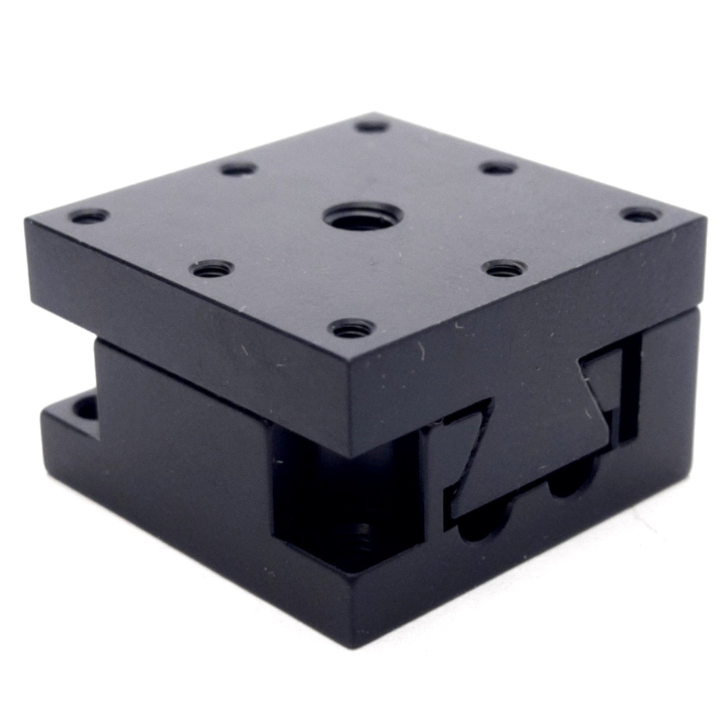 New Newport M-DS25-X Manual Linear Stage X-Axis 6.35mm Travel, M2 & M14, 25x25x15mm