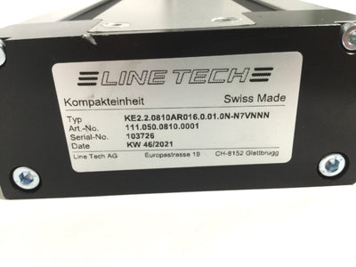 Line Tech KE2.2.0810 Linear Actuator Stage Ball Screw Positioner, 810mm Stroke