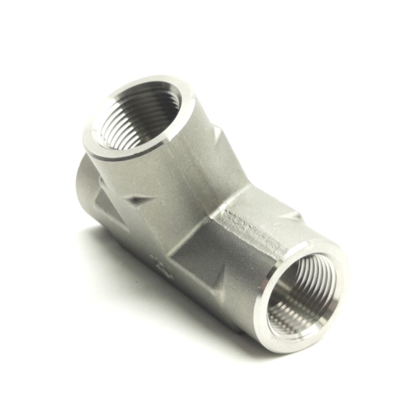 New – Open box Ham-Let SS-12-T Female Tee Union Pipe Fitting, 3/4" NPT, Stainless Steel 316