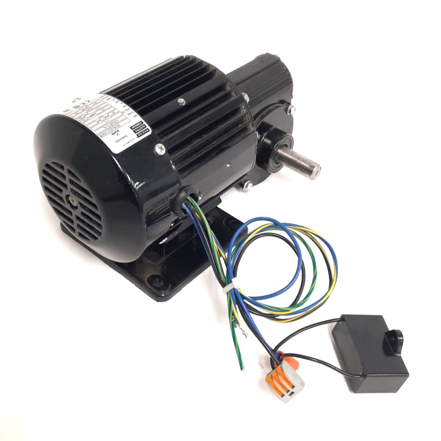 Used Bodine 42R4BFCI-5L AC Right-Angle Gearmotor 57RPM, 115VAC, 1/8HP, 30:1 Ratio