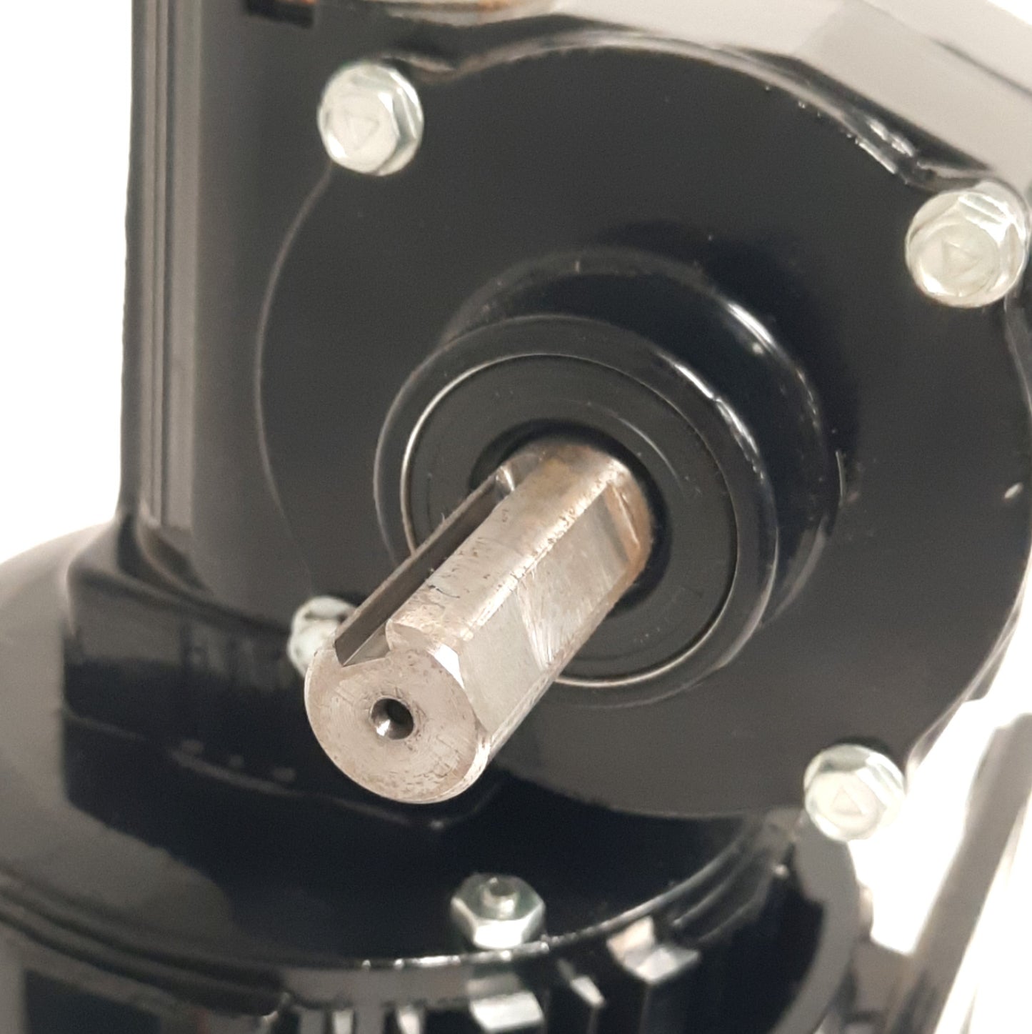 Used Bodine 42R4BFCI-5L AC Right-Angle Gearmotor 57RPM, 115VAC, 1/8HP, 30:1 Ratio