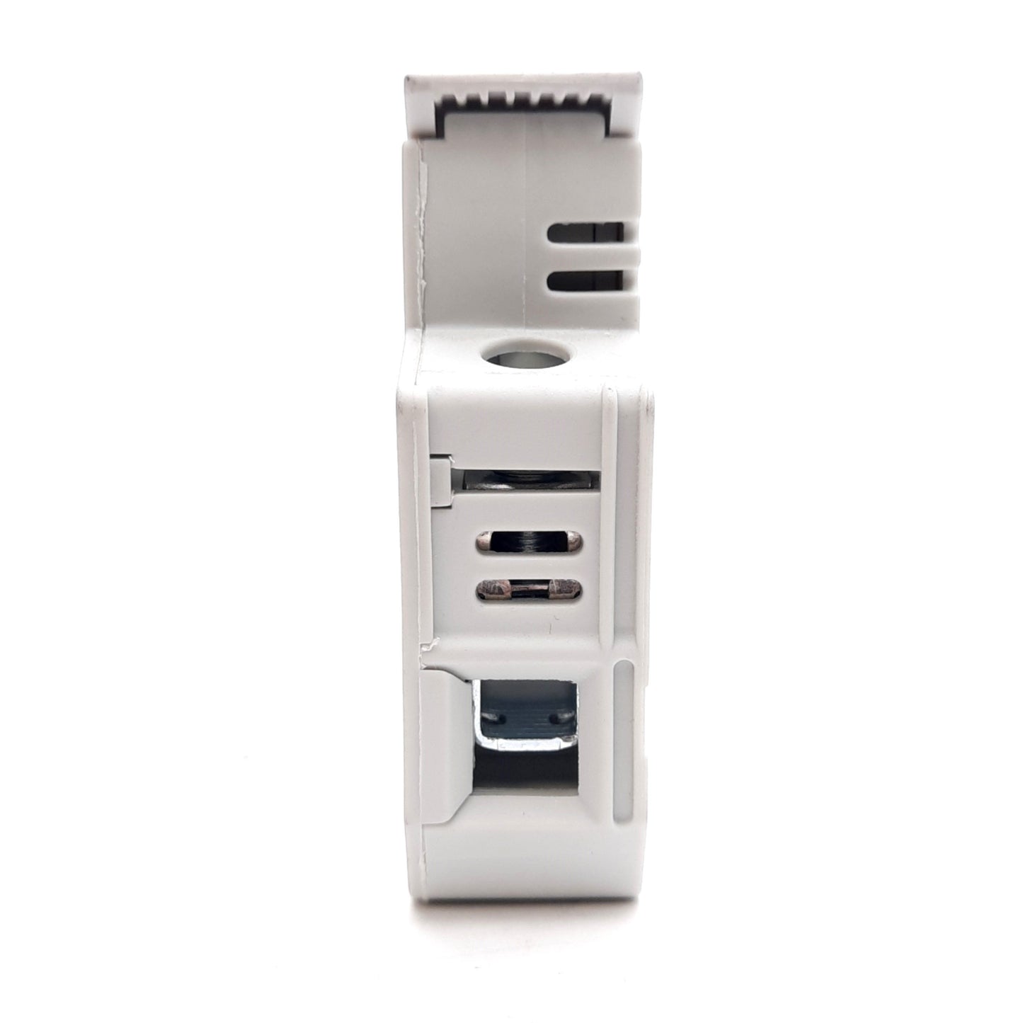 Used Bussmann CHCC1DIU Fuse holder, 1-Pole, 600V 30A, Class CC 10x38 Fuses, DIN Rail