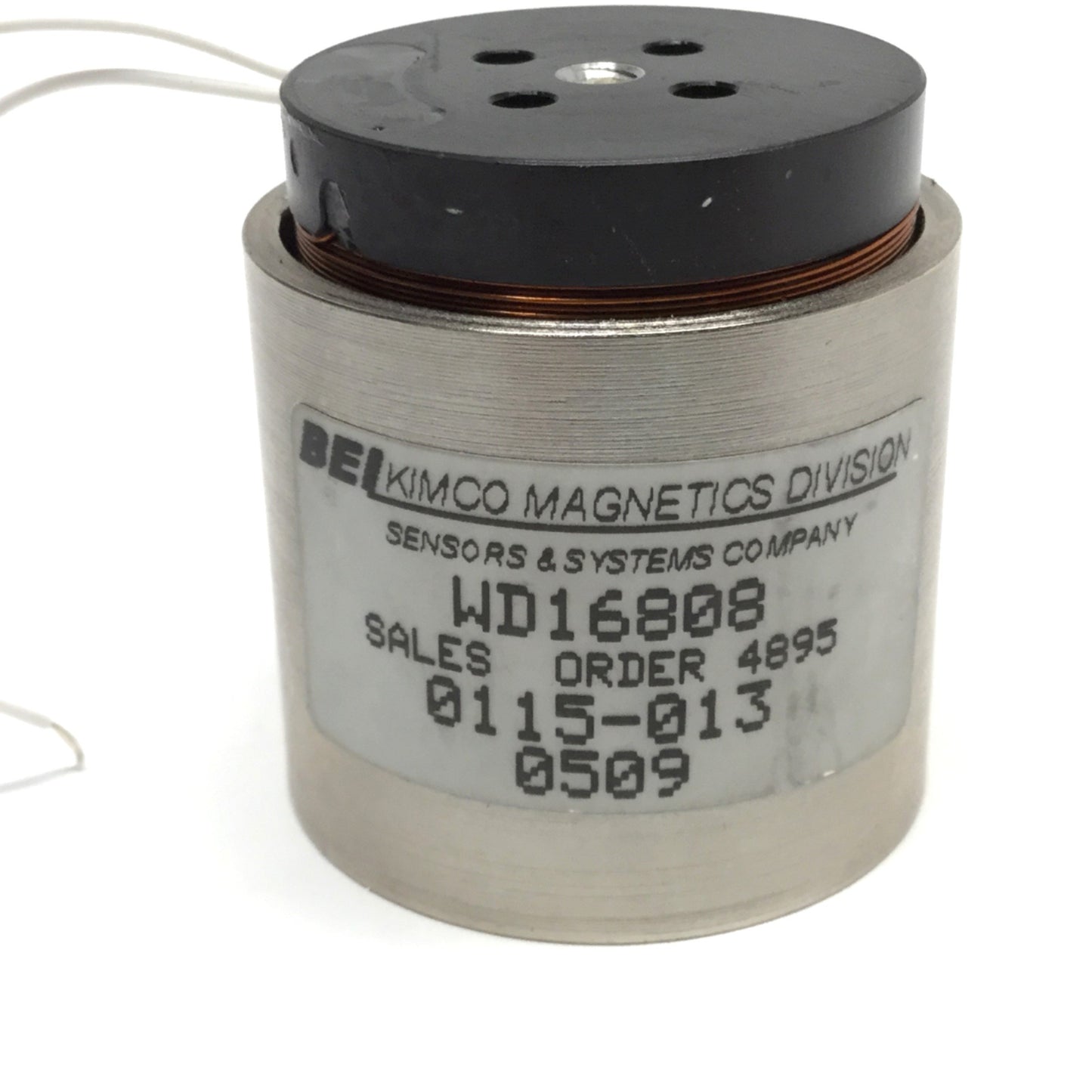 Used BEI Kimco WD16808 Frameless Linear Voice Coil Actuator From Palomar Wire Bonder