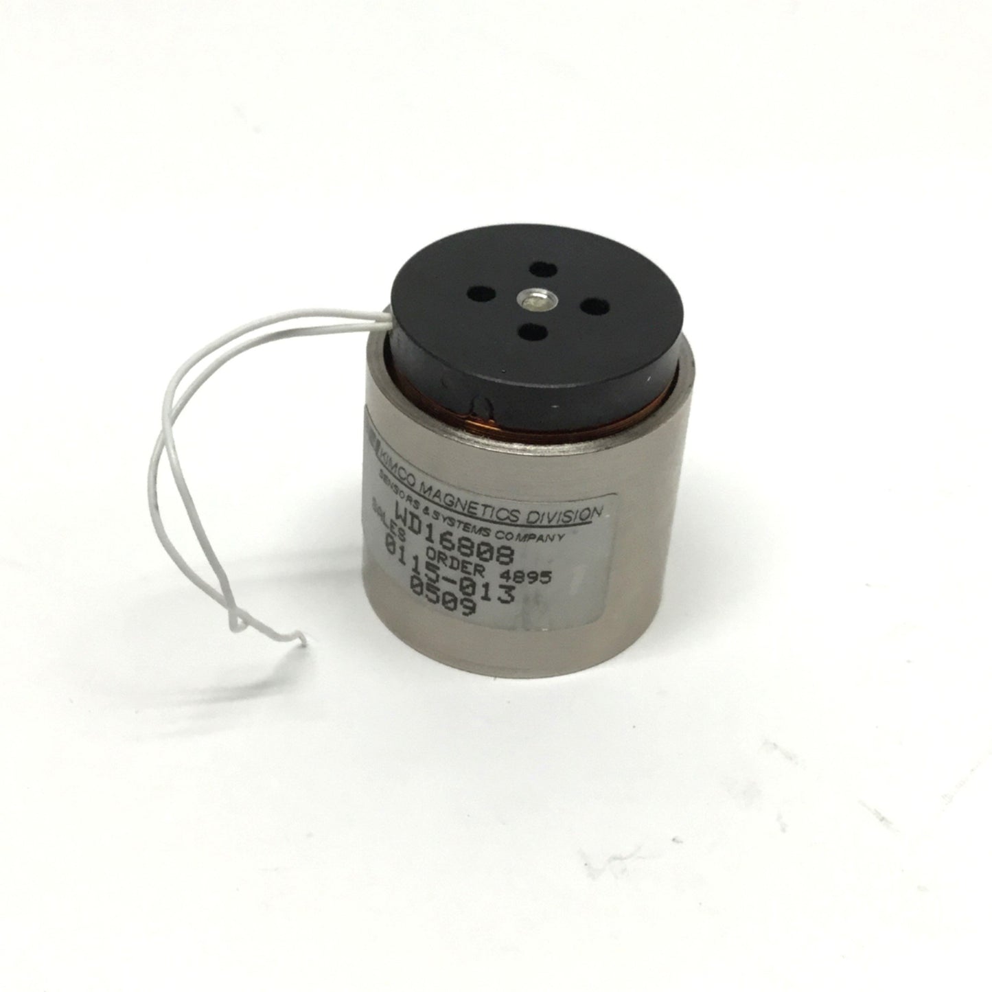 Used BEI Kimco WD16808 Frameless Linear Voice Coil Actuator From Palomar Wire Bonder
