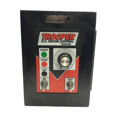 Cartron TDP502-ERT Trooper DC Motor Control 115-230VAC Supply, 90-180VDC Output