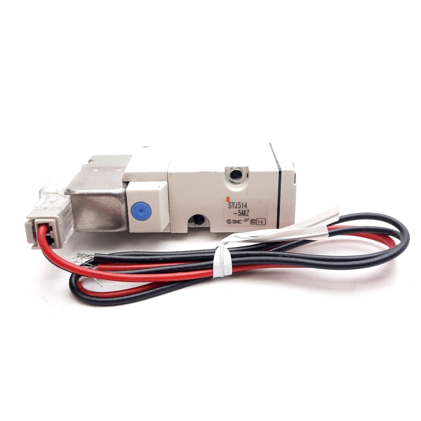 Used SMC SYJ514-5MZ Solenoid Valve, 3-Port Normally Closed, 24VDC Coil, 0.15-.07MPa