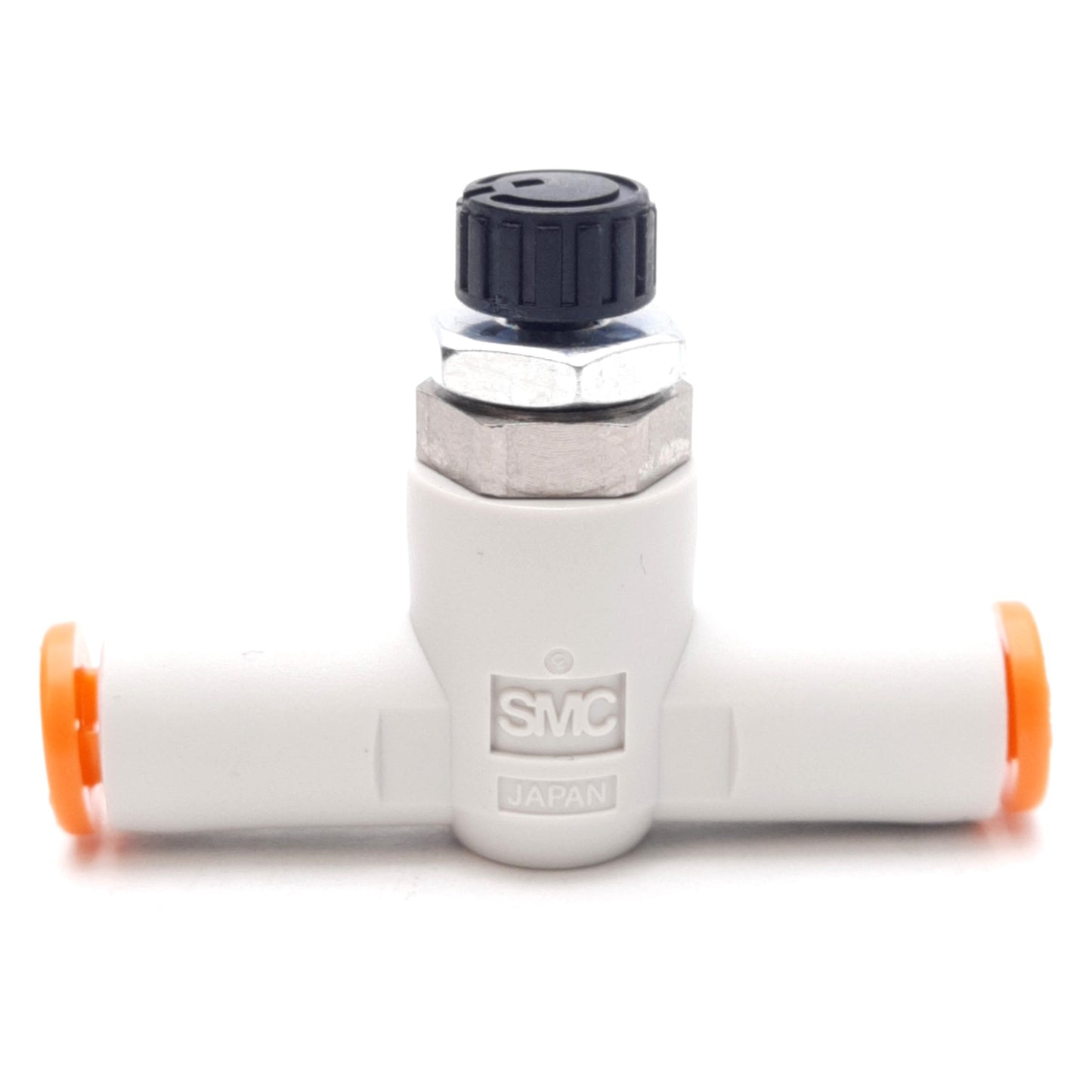 New Lot of 5 SMC AS2001FM-03 Speed Controller Fitting ø5/32in One-Touch, 0.1-1.0MPa
