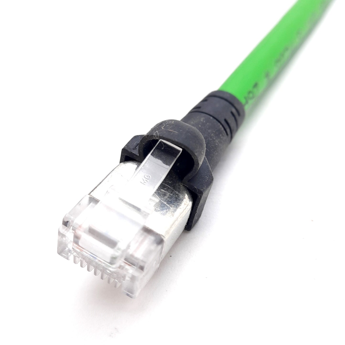 Used Microscan 61-000160-01 QX Cordset, M12 8-Pin Male Ultralock to RJ45, 1m