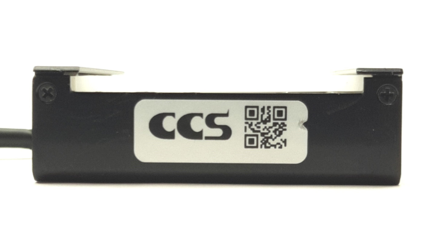 Used CCS TH2-43X35SW Machine Vision White LED Light 43x35mm 24VDC 2-Pin 47x45x15mm