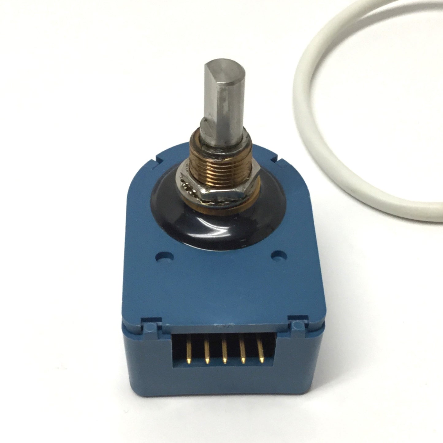 Used Avago HEDS-5700 F12 Panel Mount Rotary Optical Encoder 256CPR, Ø1/4" Shaft