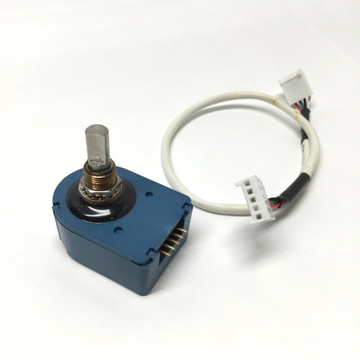 Used Avago HEDS-5700 F12 Panel Mount Rotary Optical Encoder 256CPR, Ø1/4" Shaft