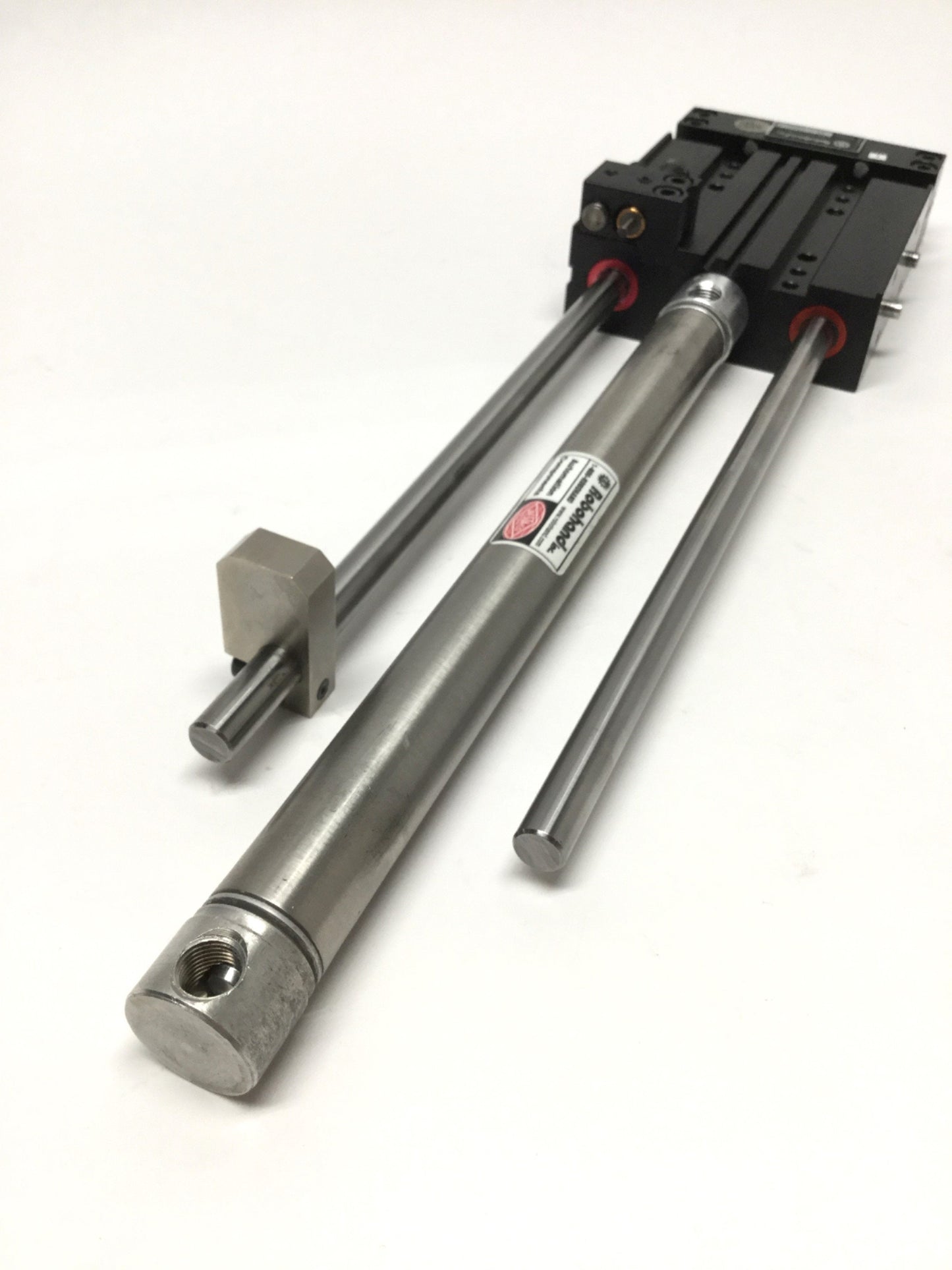 Used Robohand Destaco DLT-10-A-C-7 Linear Thruster Slide 7" Stroke w/Air Cushion