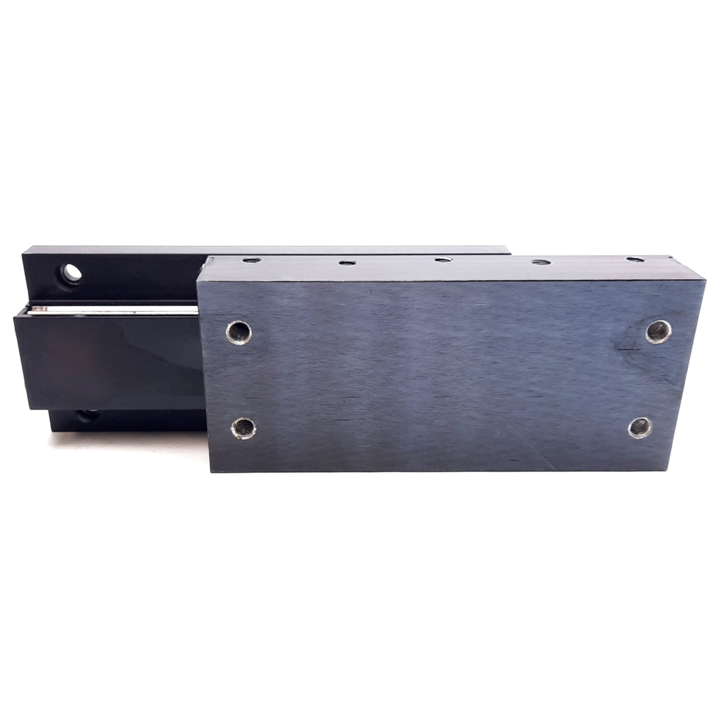 Used Deltron HPRS2-3FB High Precision Crossed Roller Slide 3in Travel 140lbs Capacity