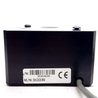 Used Advanced Illumination DL2230-660 Red Diffuse Dome Light, 24VDC, 4ft Lead Wire