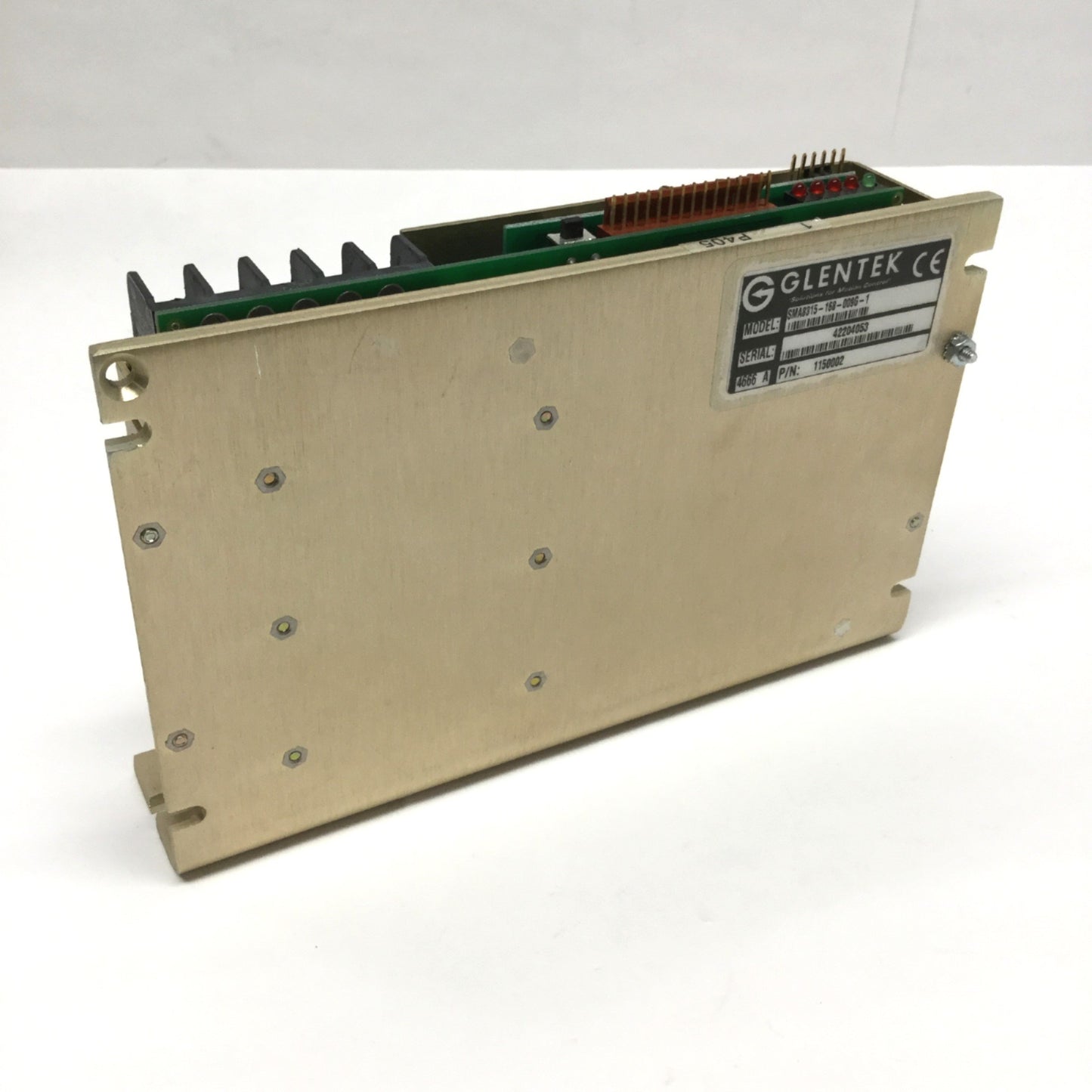 Used Glentek SMA8315-168-009G-1 Current Mode Brushless Amplifier Module 2/3-Phase