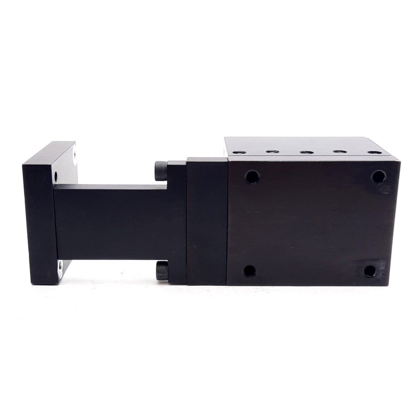 Used Deltron LRS2-1 Posi-Drive Stage, 1/4in Lead, 1in Travel, 20lbs Capacity, NEMA 17