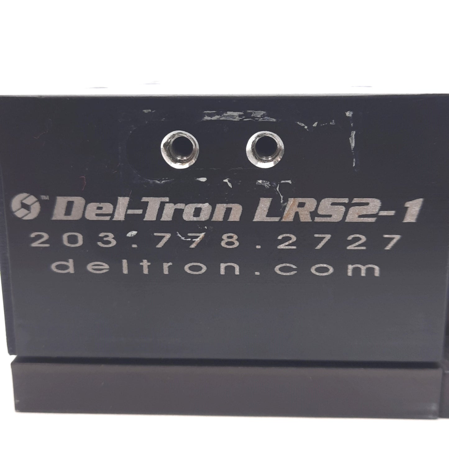 Used Deltron LRS2-1 Posi-Drive Stage, 1/4in Lead, 1in Travel, 20lbs Capacity, NEMA 17