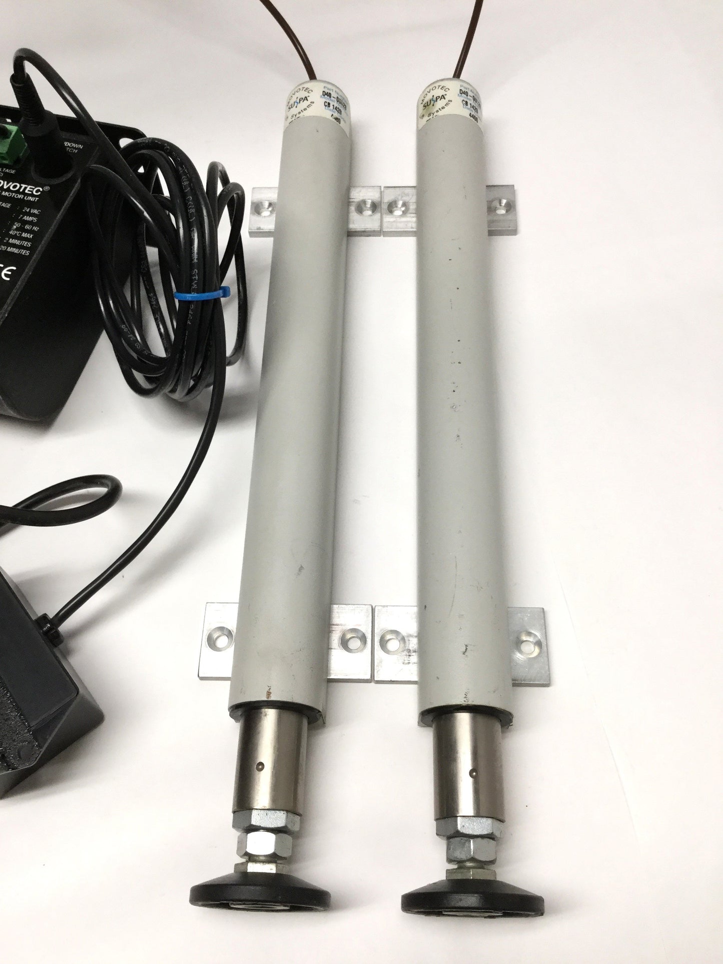 Used SUSPA Movotec MQS-00002M Motorized Hydraulic Table Lift System 750lbs, 195mm