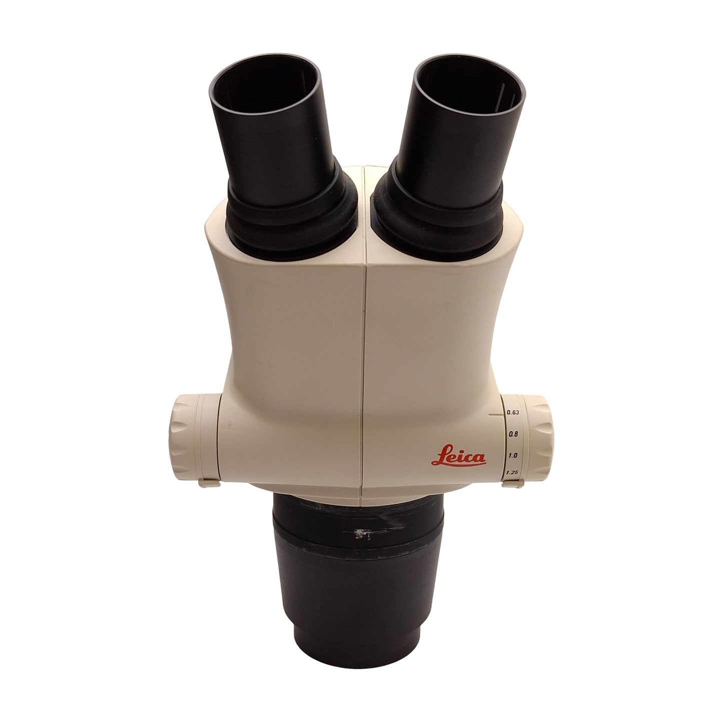 Used Leica S6 Stereo Zoom Microscope 0.63-4x, 6.3:1, 60° Viewing Angle, 110mm WD