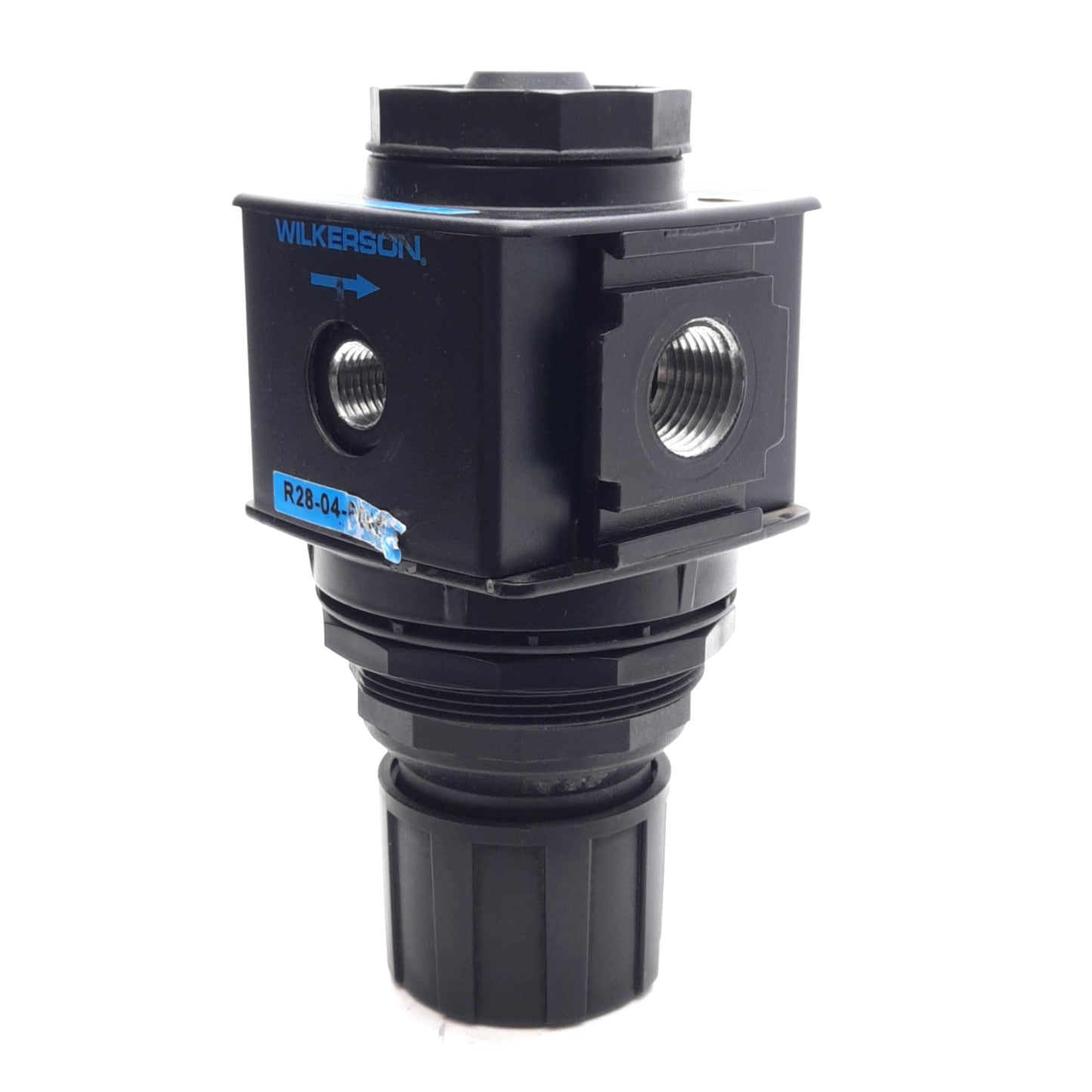 Used Wilkerson R28-04-F000 Pneumatic Regulator, 300psig In, 0-125psig Out, 1/2in NPT