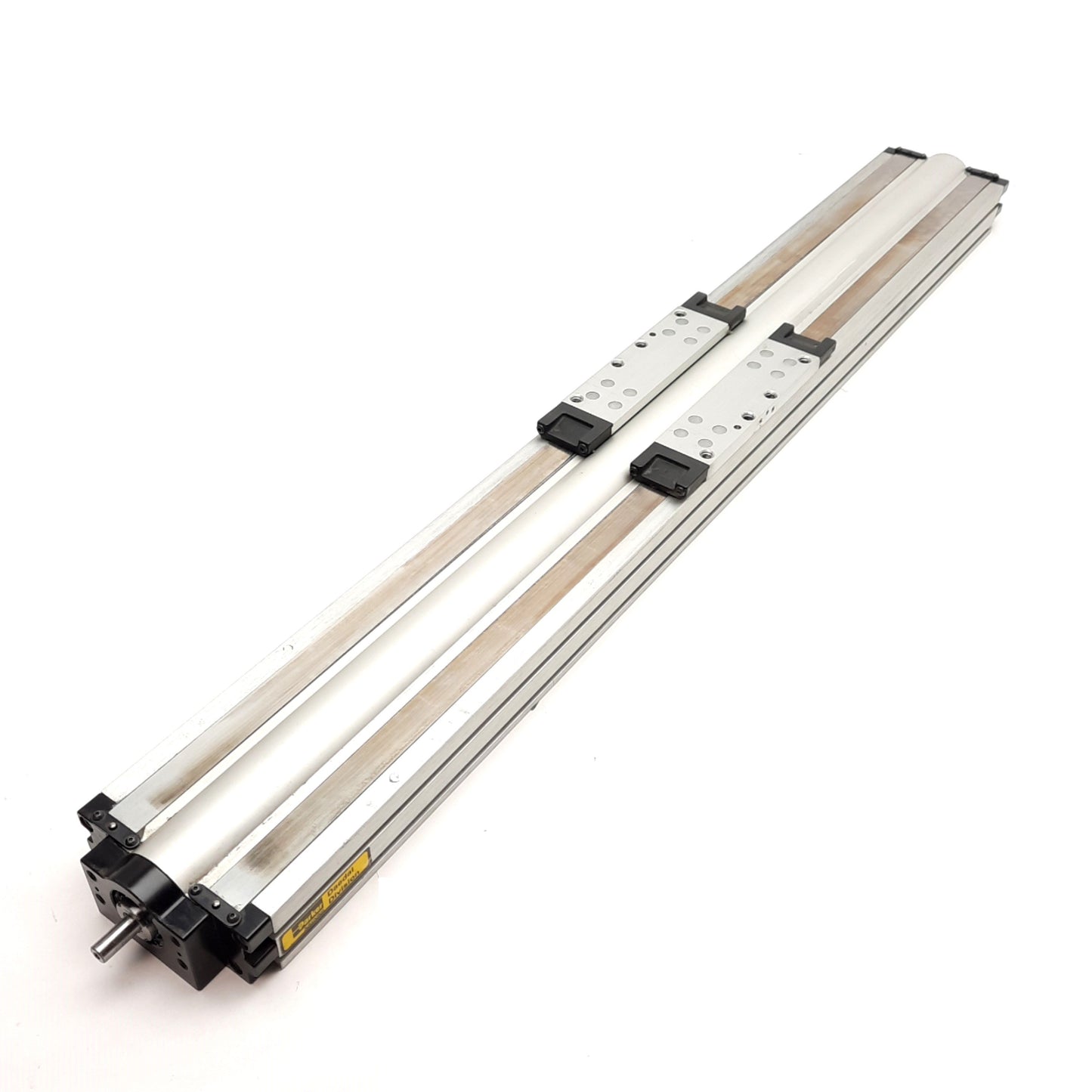 Used Parker 404550XRMSD4H1L1C1M1 Linear Actuator, 550mm Travel, 20mm Lead, 375lb Load