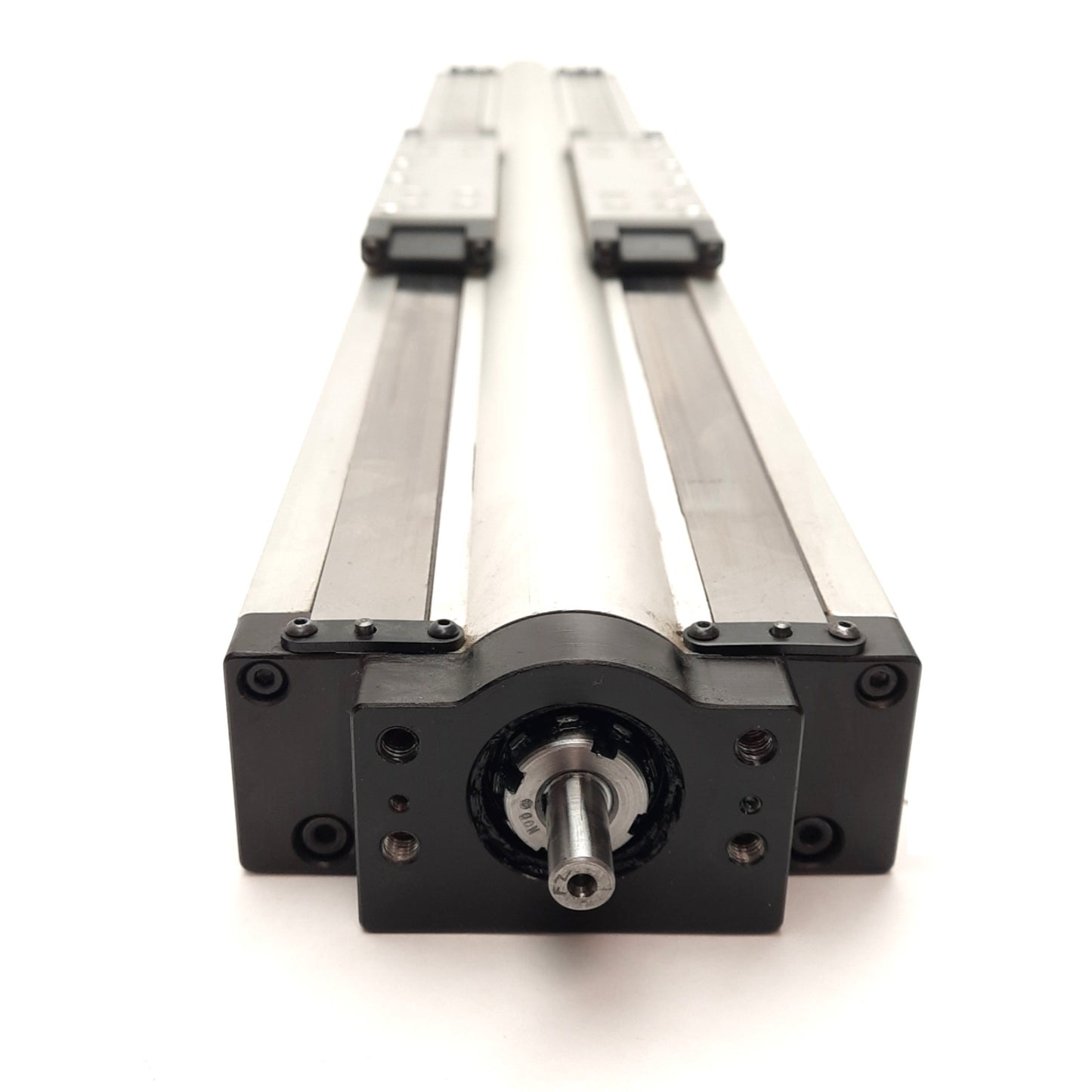 Used Parker 404400XRMSD4H1L1C1M1 Linear Actuator, 400mm Travel, 20mm Lead, 375lb Load