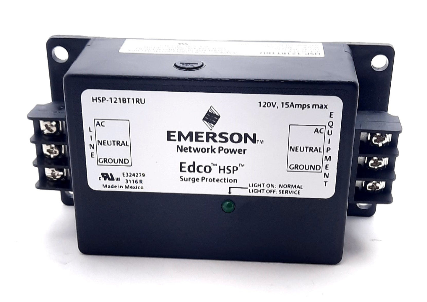 New Emerson HSP-121BT1RU Solid State Surge Protector 120VAC, 200-240VAC, 15A