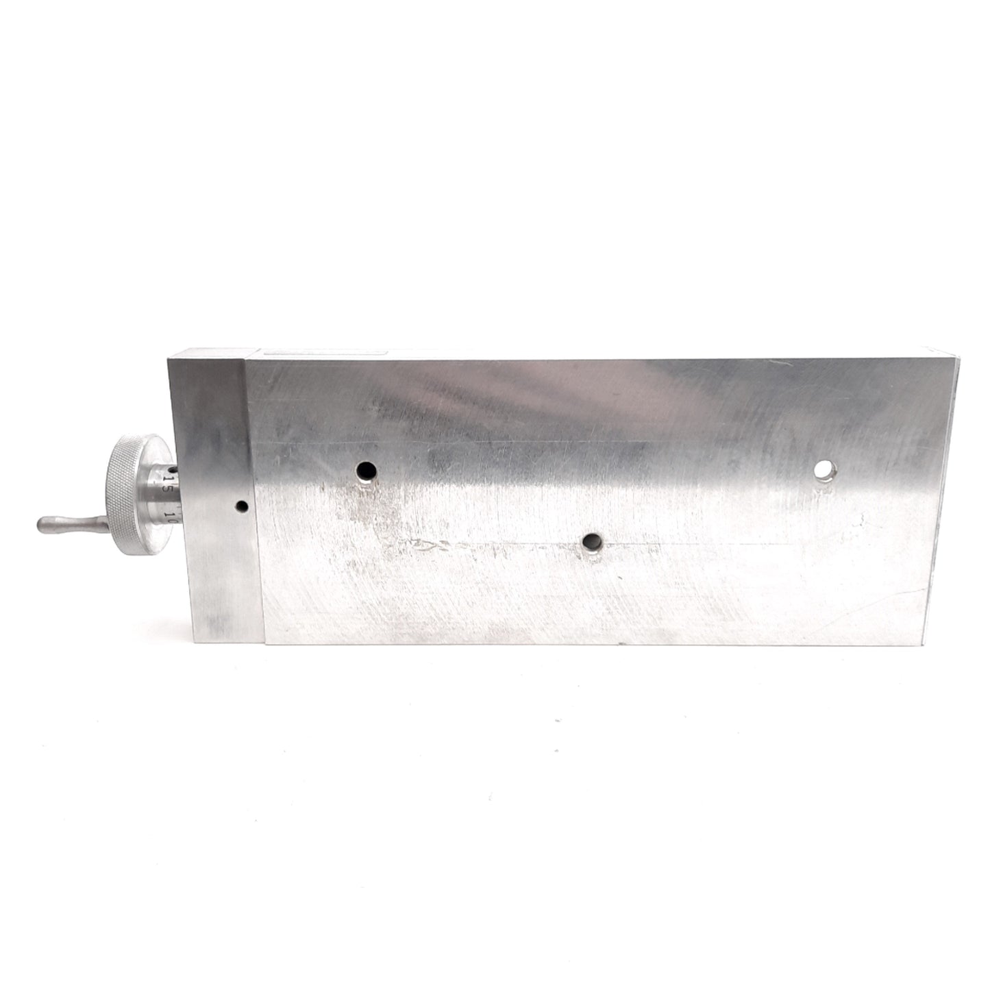 Used Velmex A4009P40-S4-TL Linear Positioner, 5in Travel, 0.025in Lead, 100lb Load