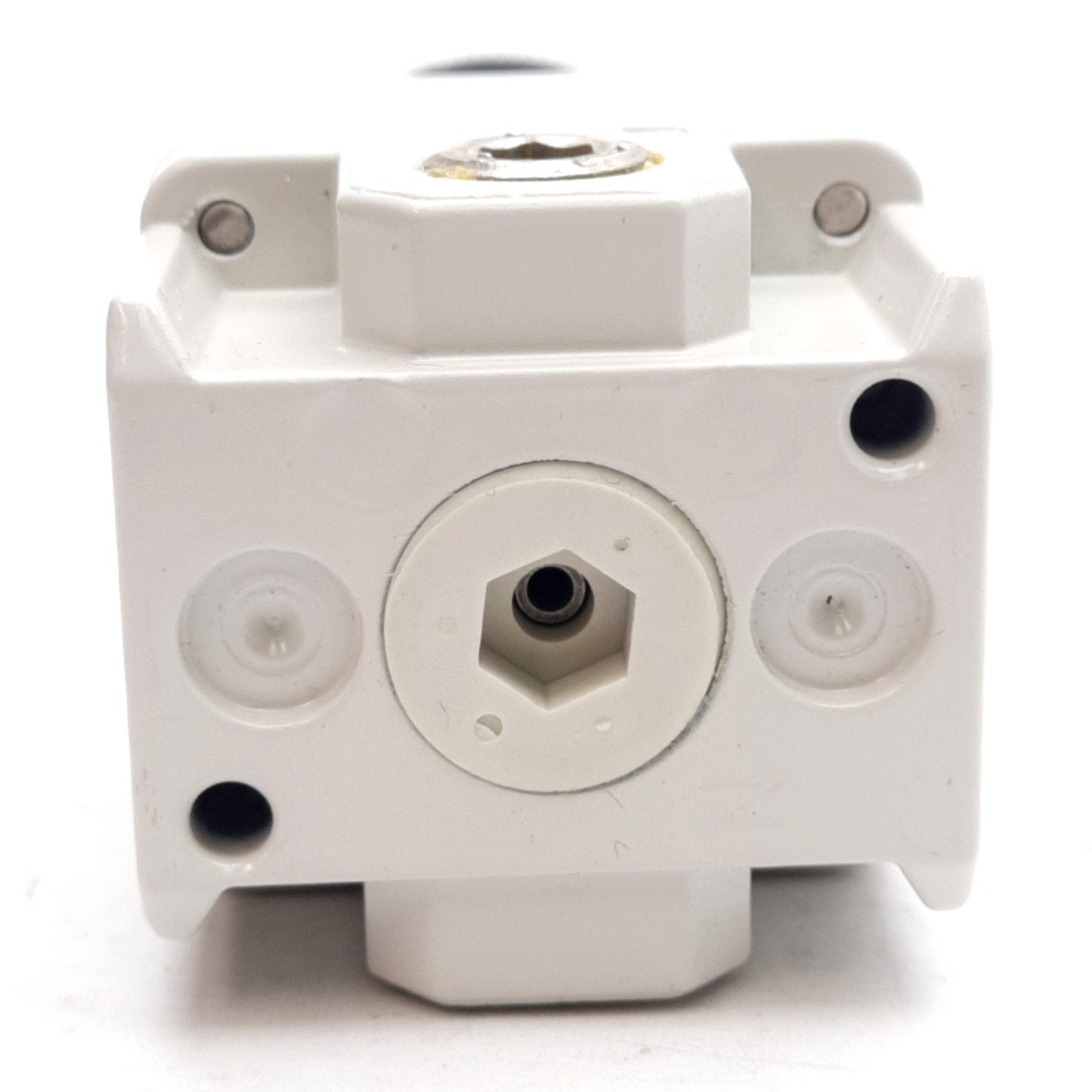 Used SMC IR1010-N01-X3 Precision Regulator 150psi Supply, 0.7-60psi Output, 1/8in NPT