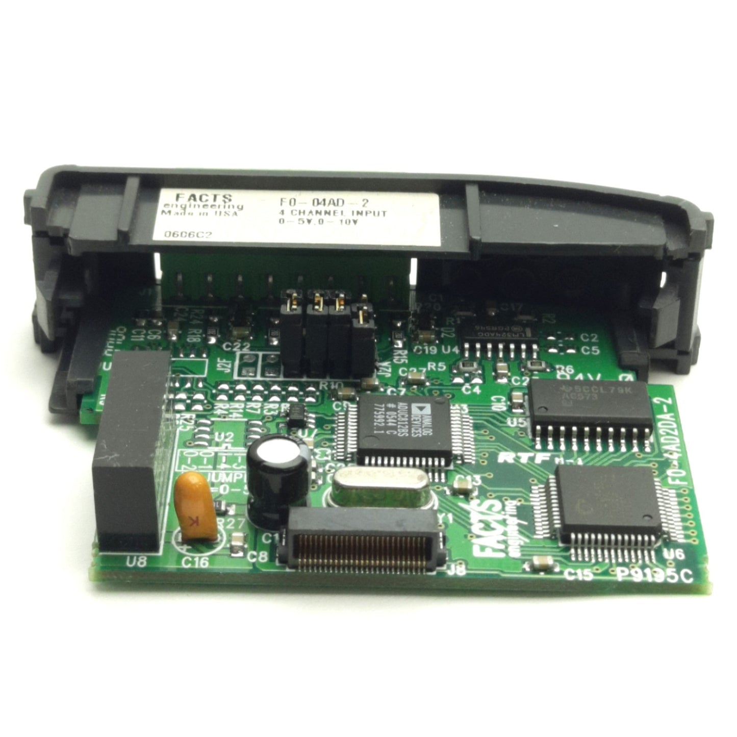 Used Facts Engineering F0-04AD-2 Analog Input Module 4-Channel, Input 0-5VDC 0-10VDC