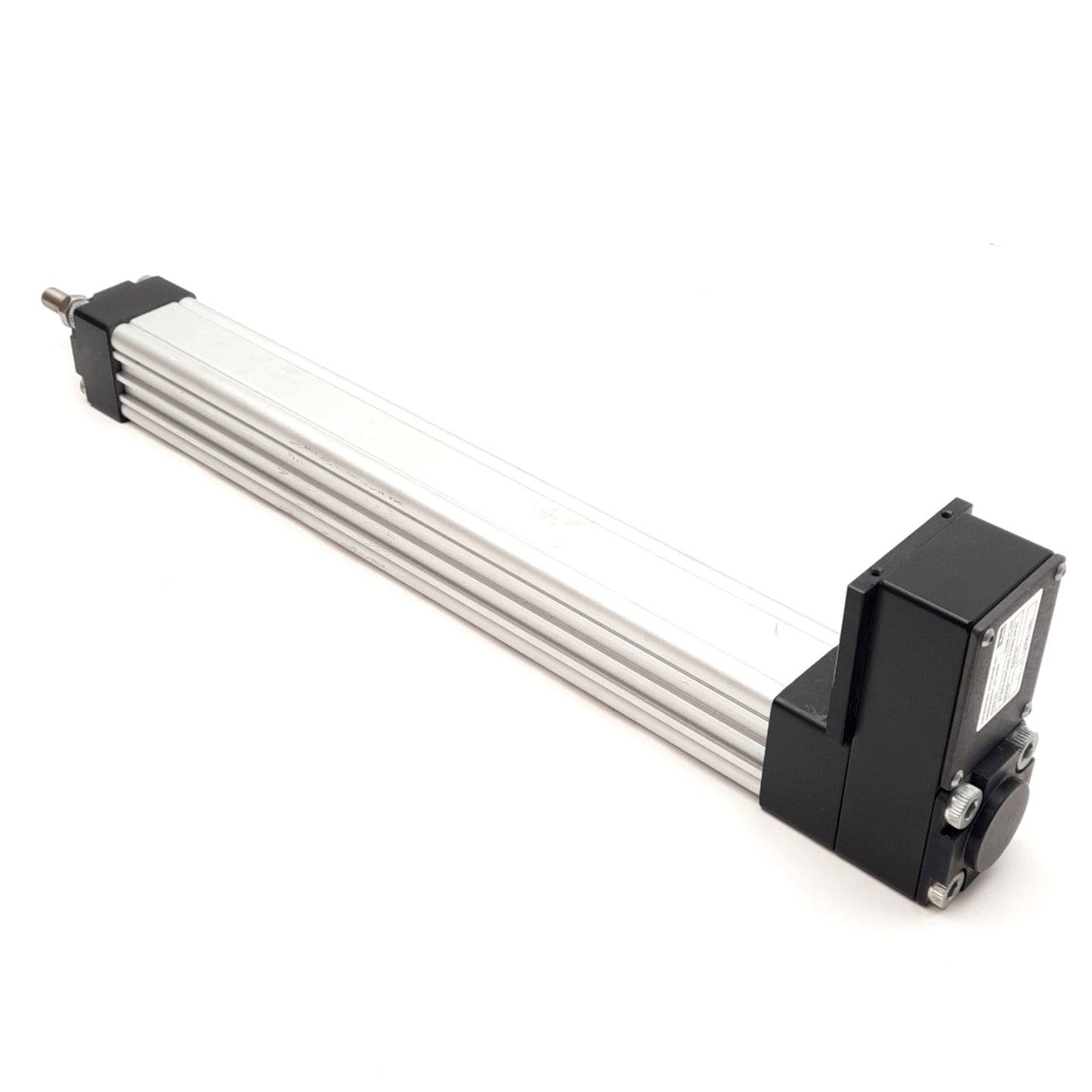 Used Parker ETB32-A04QA90-FM300-AF32 Electric Cylinder 1/4in Lead 300mm Stroke NEMA23
