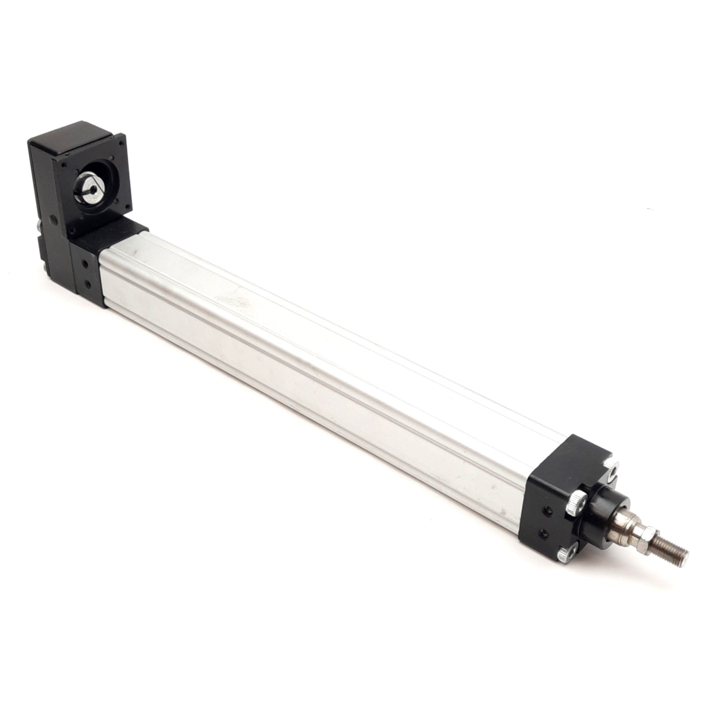 Used Parker ETB32-A04QA90-FM300-AF32 Electric Cylinder 1/4in Lead 300mm Stroke NEMA23