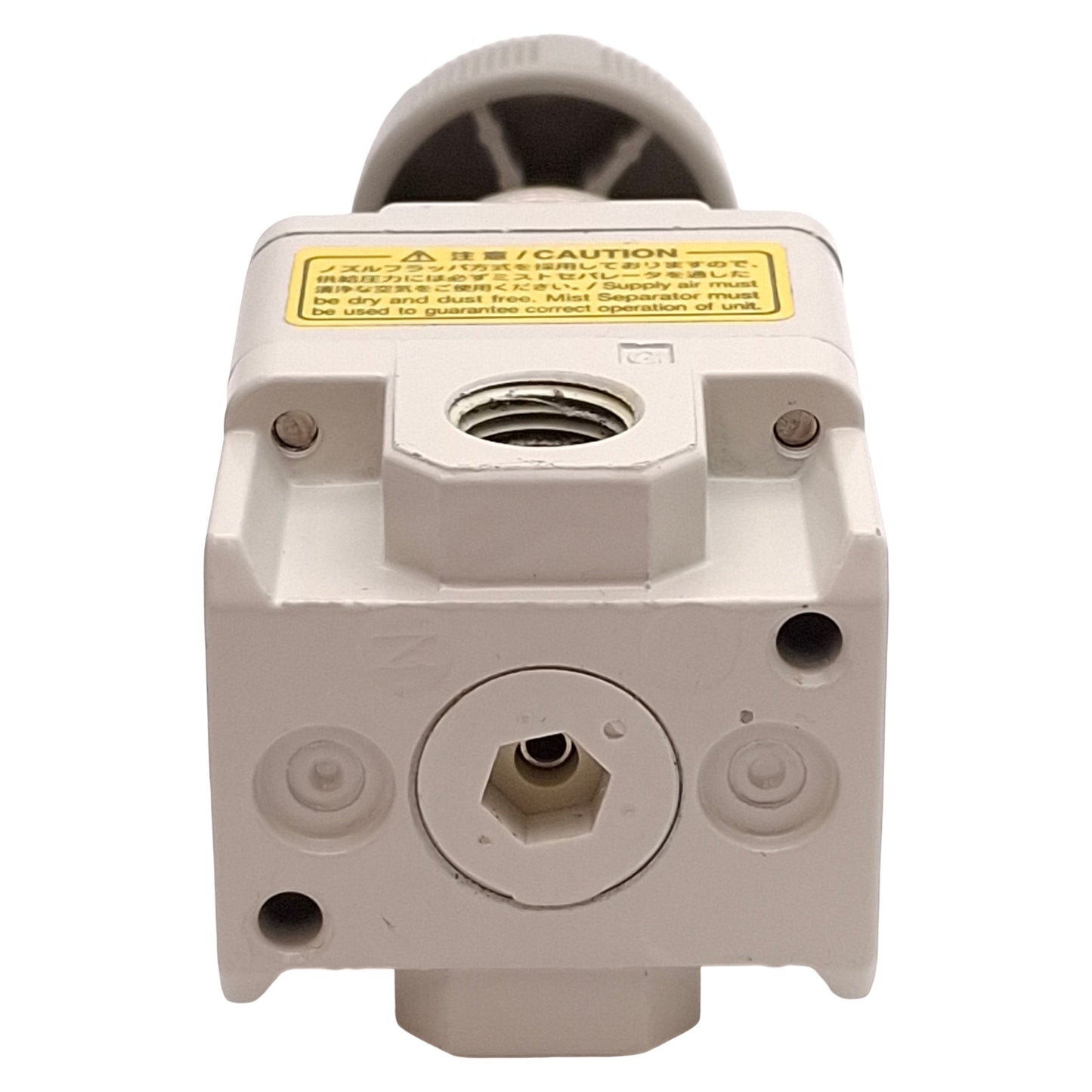 Used SMC IR1000-N01 Precision Regulator, 150psi Supply, 0.7-30psi Out, 1/8in NPT