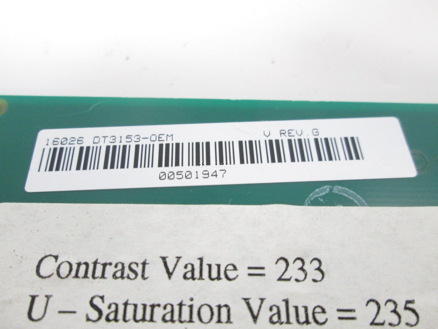 Used Data Translation DT3153 Composite Color PCI Frame Grabber