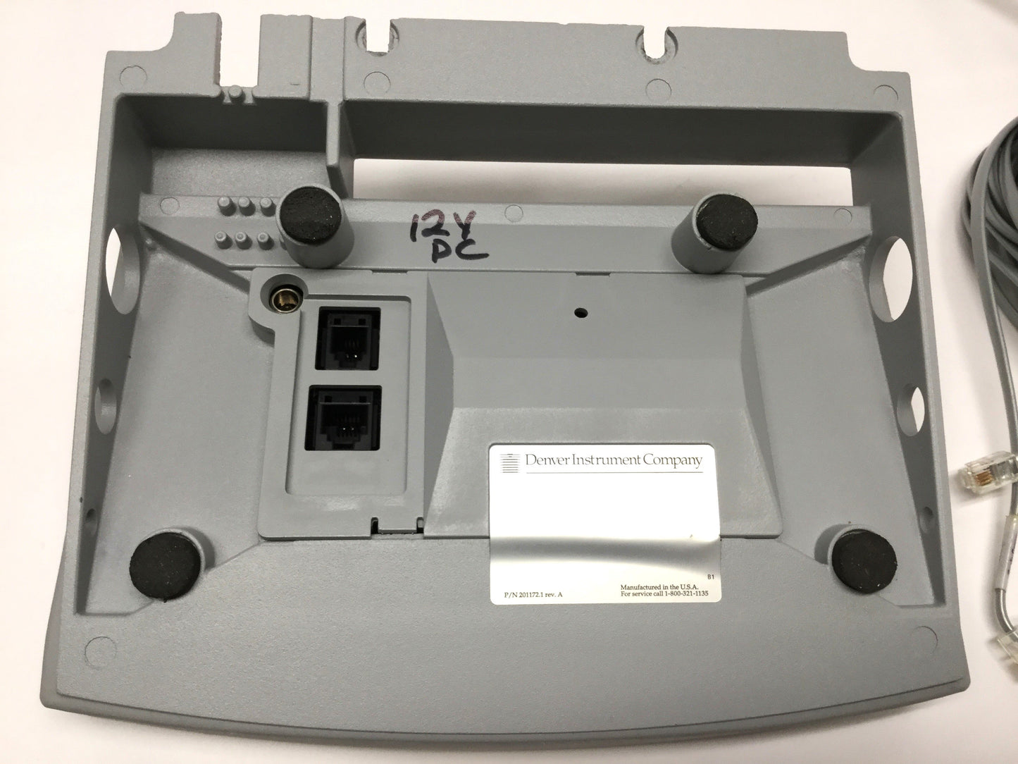 Used Denver Instrument DI-100 Weighing Scale Balance Display 100g x 0.0001g, 12VDC