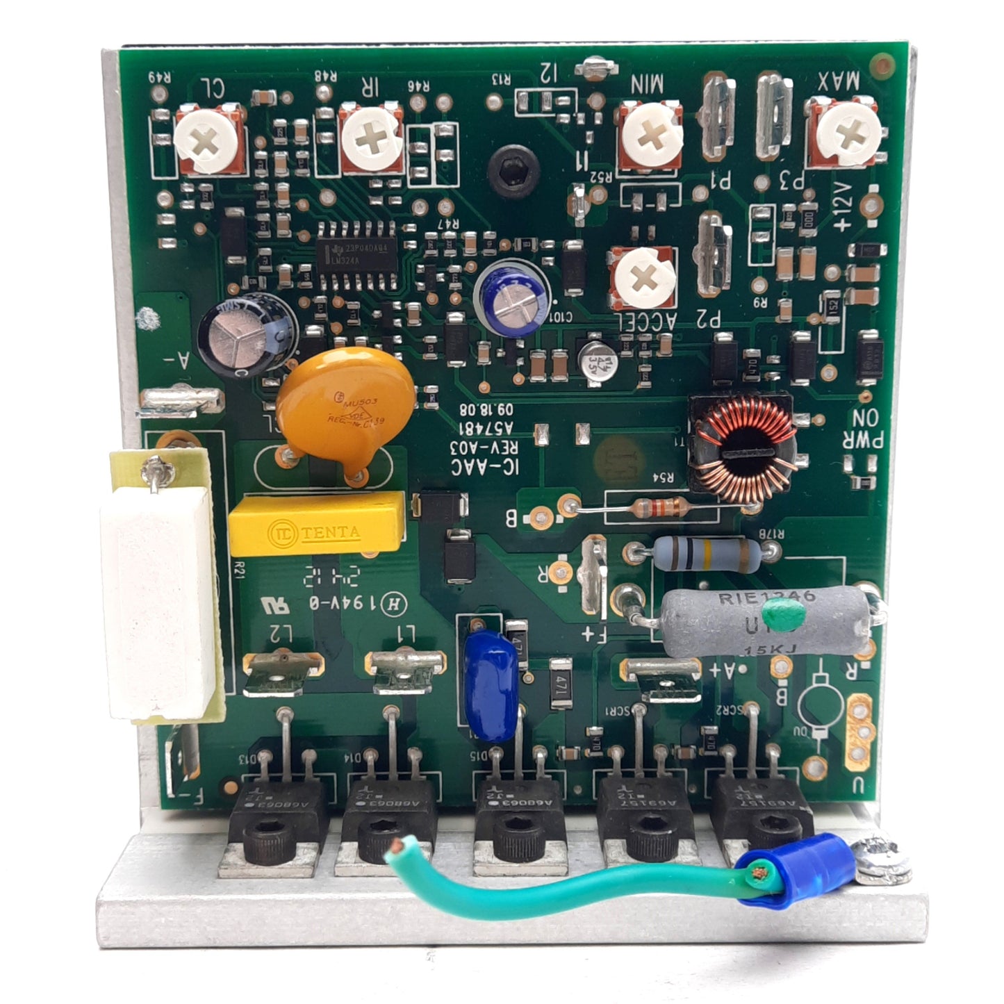 Used KB Electronics KBLC-240DS 3375F DC Motor Speed Controller, 115/230VAC, 0-87VDC